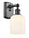 Ballston One Light Wall Sconce in Oil Rubbed Bronze (405|516-1W-OB-G559-5GWH)
