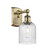 Ballston One Light Wall Sconce in Antique Brass (405|516-1W-AB-G559-5SDY)