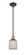 Ballston One Light Mini Pendant in Black Antique Brass (405|516-1S-BAB-G559-5ME)