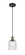 Ballston One Light Mini Pendant in Black Antique Brass (405|516-1P-BAB-G559-5SDY)