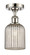 Ballston One Light Semi-Flush Mount in Polished Nickel (405|516-1C-PN-G559-5ME)