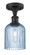 Ballston One Light Semi-Flush Mount in Oil Rubbed Bronze (405|516-1C-OB-G559-5BL)