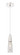 Downtown Urban One Light Mini Pendant in Polished Nickel (405|322-1P-PN-G322-3CL)