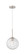 Downtown Urban One Light Mini Pendant in Brushed Satin Nickel (405|321-1P-SN-G320-10CL-SN)