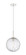 Downtown Urban One Light Mini Pendant in Polished Nickel (405|321-1P-PN-G320-12CL-PN)