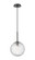 Barrington One Light Mini Pendant in Matte Black (405|321-1P-BK-G320-10CL-BK)