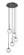 Downtown Urban Five Light Pendant in Matte Black (405|320-5P-BK-G320-6CL-BK)