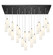 Downtown Urban 21 Light Pendant in Brushed Satin Nickel (405|172BK-B-21P-SN-G434-12WH)