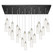 Downtown Urban 21 Light Pendant in Matte Black (405|172BK-B-21P-BK-G434-12SDY)