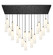 Downtown Urban 21 Light Pendant in Brushed Brass (405|172BK-B-21P-BB-G434-12WH)
