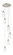 Downtown Urban Six Light Pendant in Brushed Satin Nickel (405|116B-6P-SN-G434-7CL)