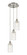 Downtown Urban Three Light Pendant in Brushed Satin Nickel (405|113B-3P-SN-G434-7DE)