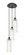 Ballston Three Light Pendant in Matte Black (405|113B-3P-BK-G434-12DE)