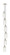 Downtown Urban Six Light Pendant in Polished Nickel (405|106B-6P-PN-G434-7DE)