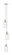 Downtown Urban Three Light Pendant in Polished Nickel (405|103B-3P-PN-G434-7CL)