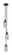 Downtown Urban Three Light Pendant in Matte Black (405|103B-3P-BK-G434-7SM)