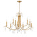Rollins Nine Light Chandelier in Antique Gold (60|ROL-18819-GA)