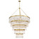 Emory 30 Light Chandelier in Modern Gold (60|EMO-5430-MG)