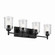 Shailene Four Light Bath in Black (12|45575BKCLR)