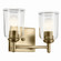 Shailene Two Light Bath in Natural Brass (12|45573NBRCLR)