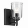 Shailene One Light Wall Sconce in Black (12|45572BKCLR)