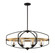 Kirkland Six Light Linear Chandelier in English Bronze/Warm Brass (51|1-8042-6-79)