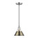 Orwell One Light Mini Pendant in Pewter (62|3306-S PW-AB)