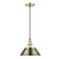 Orwell One Light Pendant in Brushed Champagne Brass (62|3306-M BCB-AB)
