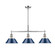 Orwell Three Light Linear Pendant in Pewter (62|3306-LP PW-NVY)