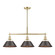 Orwell Three Light Linear Pendant in Brushed Champagne Brass (62|3306-LP BCB-RBZ)