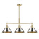 Orwell Three Light Linear Pendant in Brushed Champagne Brass (62|3306-LP BCB-CH)