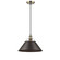 Orwell One Light Pendant in Aged Brass (62|3306-L AB-RBZ)