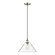 Orwell One Light Pendant in Aged Brass (62|3306-L AB-CLR)