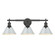 Orwell Three Light Bath Vanity in Matte Black (62|3306-BA3 BLK-DB)