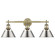 Orwell Three Light Bath Vanity in Aged Brass (62|3306-BA3 AB-PW)