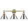 Orwell Three Light Bath Vanity in Aged Brass (62|3306-BA3 AB-CH)