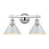 Orwell Two Light Bath Vanity in Chrome (62|3306-BA2 CH-DB)