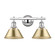 Orwell Two Light Bath Vanity in Chrome (62|3306-BA2 CH-BCB)