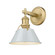 Orwell One Light Bath Vanity in Brushed Champagne Brass (62|3306-BA1 BCB-DB)