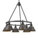 Orwell Six Light Chandelier in Matte Black (62|3306-6 BLK-RBZ)