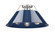 Orwell Three Light Flush Mount in Pewter (62|3306-3FM PW-NVY)