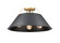 Orwell Three Light Flush Mount in Brushed Champagne Brass (62|3306-3FM BCB-BLK)