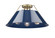 Orwell Three Light Flush Mount in Aged Brass (62|3306-3FM AB-NVY)