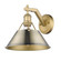 Orwell One Light Wall Sconce in Brushed Champagne Brass (62|3306-1W BCB-AB)