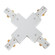 X CONNECTOR,WHITE in White (40|1550-02)