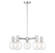 Wright Five Light Chandelier in Chrome (51|1-3073-5-11)