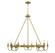 Sullivan Ten Light Chandelier in Warm Brass (51|1-2208-10-322)