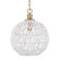 Florence One Light Pendant in Brushed Champagne Brass (62|6933-M BCB-WR)