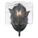 Calla One Light Wall Sconce in Natural Black (62|3160-1W NB-HWG)