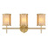 Camden Three Light Bathroom Vanity in Warm Brass (51|8-2055-3-322)